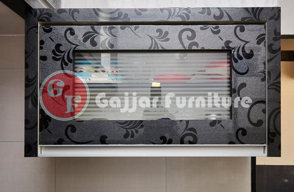 Modular Color Combination PVC Kitchen