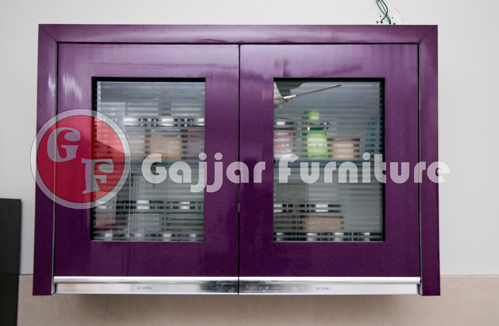 Modular Color Combination PVC Kitchen