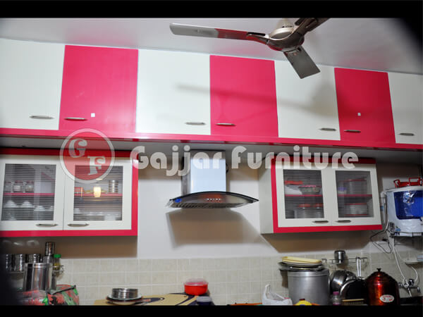 Modular Color Combination PVC Kitchen