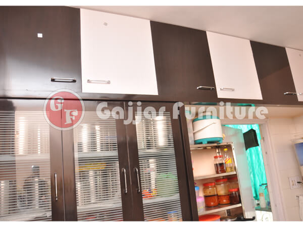 Modular Color Combination PVC Kitchen