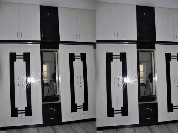 Modular PVC Wardrobe