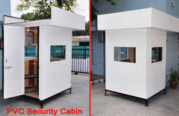 PVC security cabin manufacturing Ahmedabad