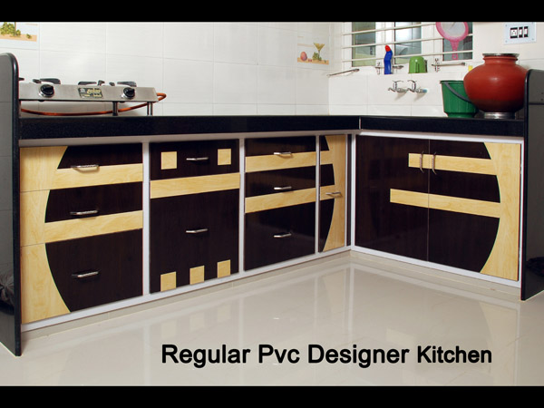 Regular PVC Designer Kitchen