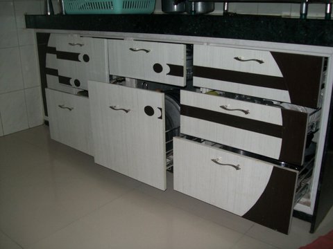 Regular PVC Designer Kitchen